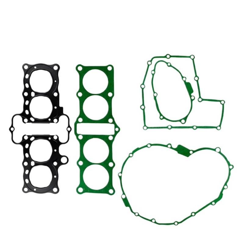 Motorrad Motor Überholung Matte Komplette Zylinderkopf Dichtung Set for CBR400 NC23 CB400 VTEC 99-14 CB400SF CB-1 von MBXLDGFD