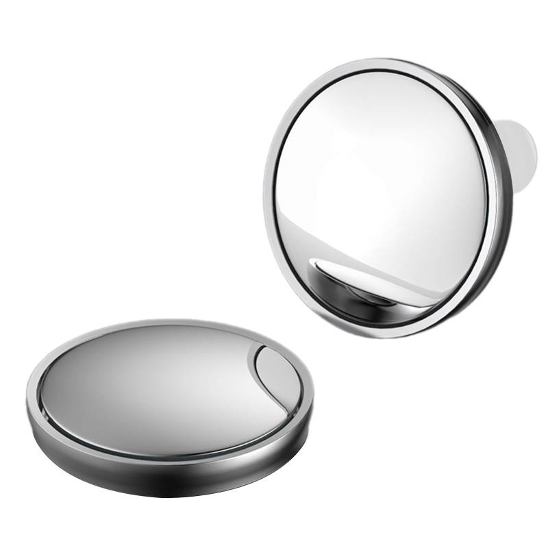 2pcs Runder Blindbereich Glas 360 Grad Einstellbare Sicherheit Weitwinkel Glas Set Für Autozubehör von MCAOAL