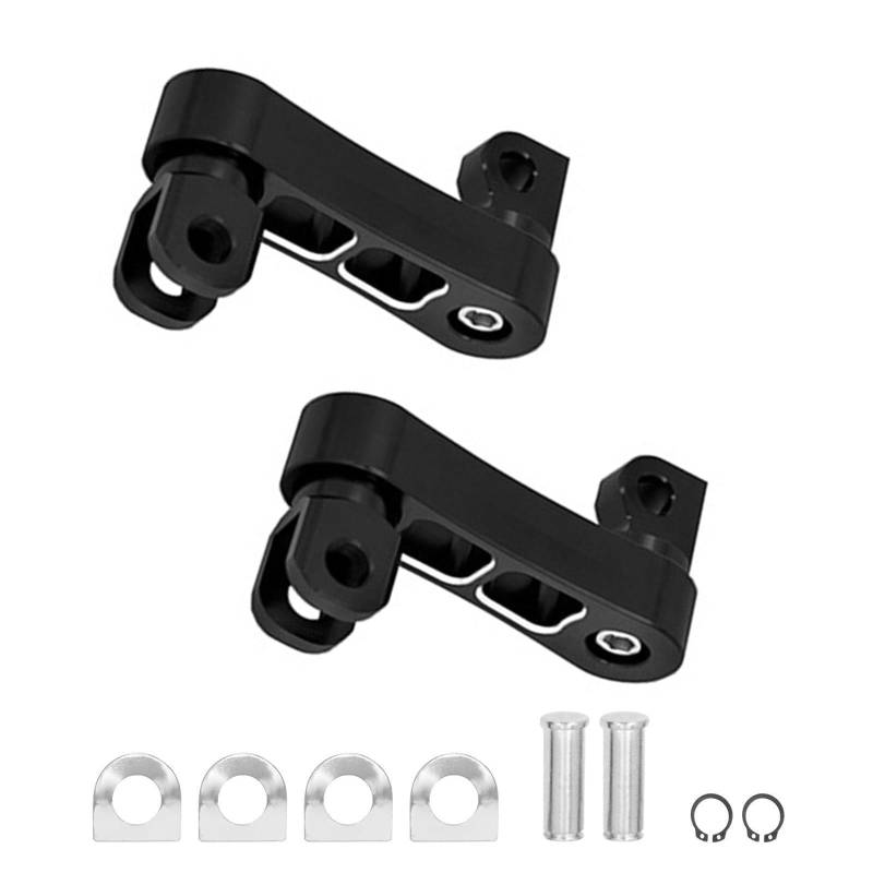 Einstellbare Fußpegs Stand Aluminium Footstütze Einfache Installation Der Fußpegs Unterstützung Für Komfortable Ridings von MCAOAL
