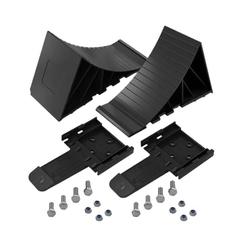 Fahrzeugrad Reifenschock Stopp Block Wheel Skid Resist Basis Reifenstützpolster Schwerlast Radstopper Mit von MCAOAL