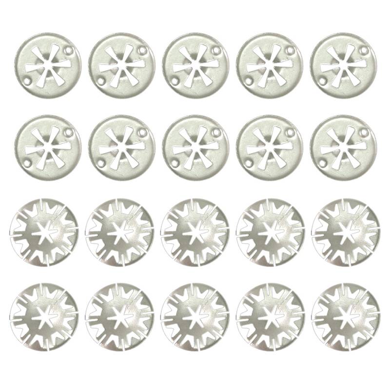 Hitzeschildklammern Auspuff Heizschild Clips Metall Verriegelungsstern Untermassen Unterbodende Hitzeschildbefestigungen 30 Mm von MCAOAL