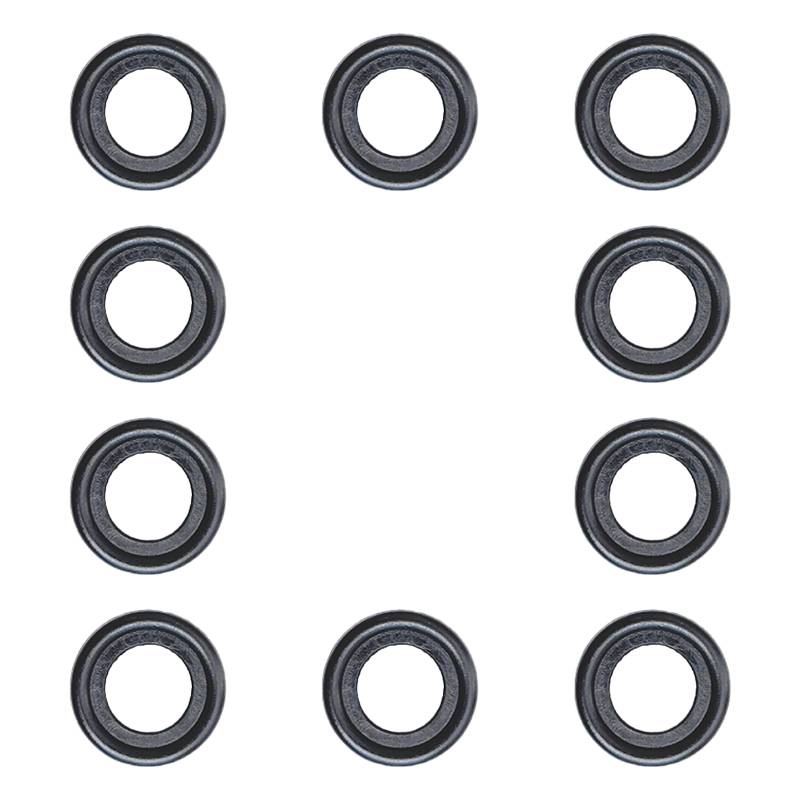 MCAOAL 10 Pcs Ölabflussstopfen Dichtung Set Gummi Waschmaschine Sicherste Ölstopfen Dichtung Motorlecks Vorsorge Für 12/14 Geeignet von MCAOAL