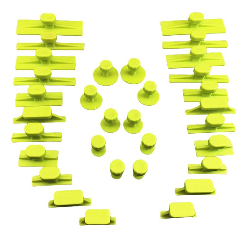MCAOAL 16/32PCS Klebstabs Lackentfernung Werkzeug Autofarbe Reparatur Autoletten Entfernung Werkzeug Auto Farbe Reparatur Ableitungen Tabs Tabs Tabs von MCAOAL