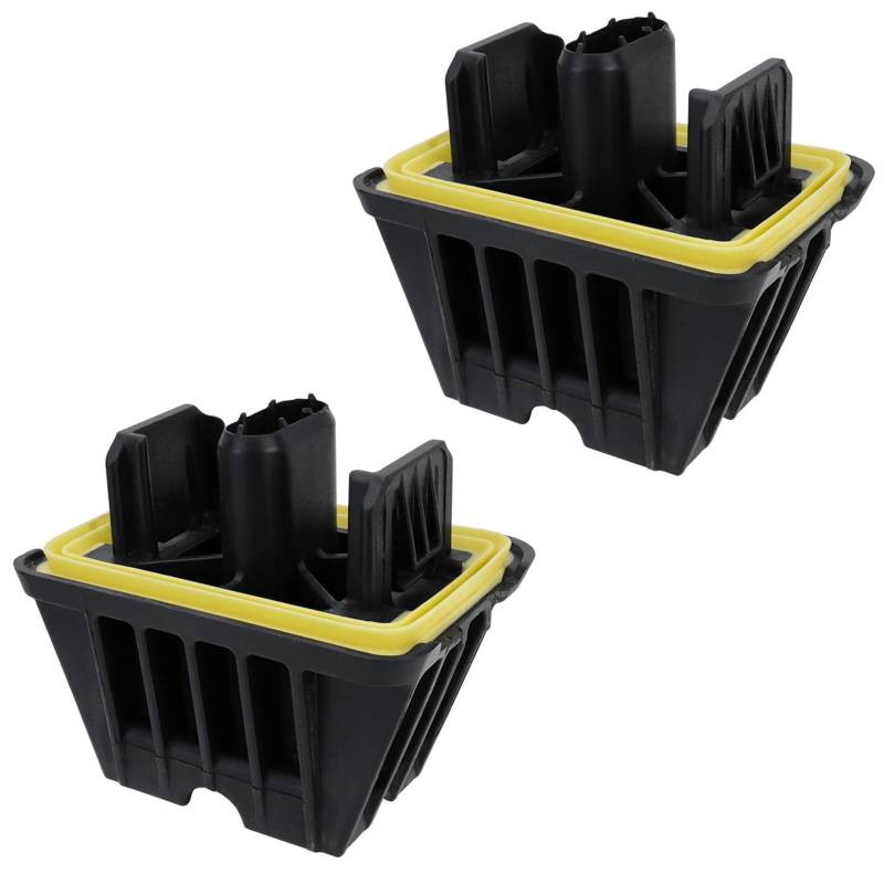 MCAOAL 1pc/2pcs Point Pad Unter Autostützpolsterliftkissen Für Fahrzeughöhlenstütze Gummi Pad 51719448471 von MCAOAL