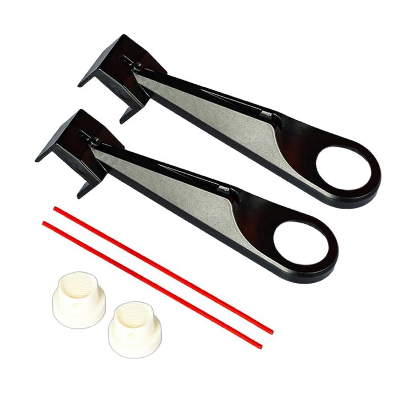 MCAOAL 2 Sets Kettenreiniger Befestigung Motorradkettenscheibe Applikator Wartungstool 3 Seiten Wrap Multifunktion von MCAOAL