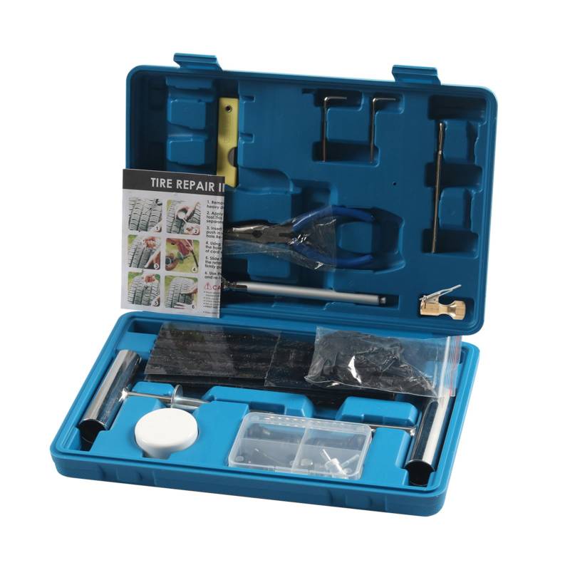 MCAOAL Auto Reifen Reparaturset Hochleistungs Tubeless Reifenauto Punktion Professioneller Reparaturset Reifenreparatursatz von MCAOAL