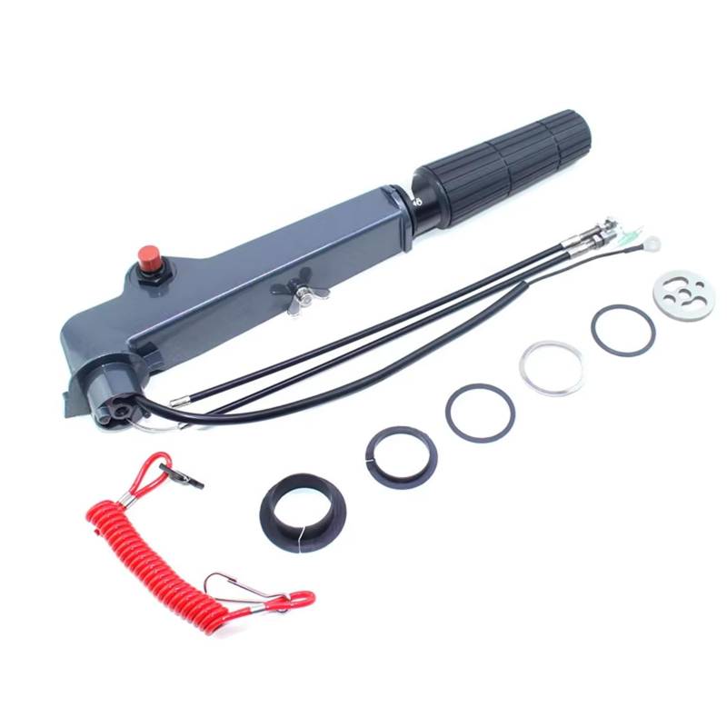 MCAOAL Bootsmotor Accessoires 63V-42111-01-4d Motorsteuerarmbaugruppe Für 9 9 15 13 5 F6 F8 F9.9 von MCAOAL