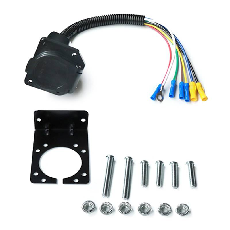 MCAOAL Flexible Länge 7 Pin Electrical Trailer Connector Kabelbaum Für Effiziente Signale Transfer In Verschiedenen Umgebungen von MCAOAL