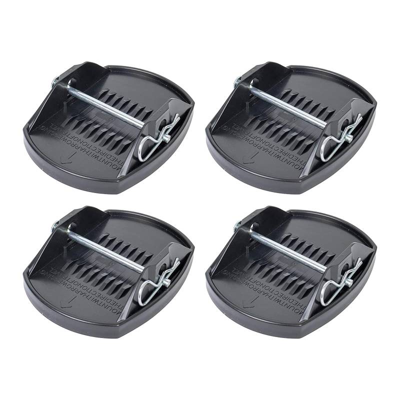 MCAOAL Hochleistungskissen Zum Stabilisierungsbeine Mit Metallstiften Groß Für Sichere Modellplatzierung 4pcs von MCAOAL