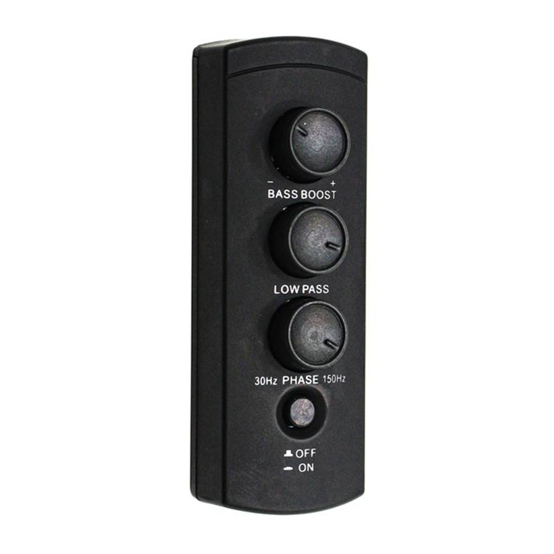 MCAOAL Kleinwagen Subwoofer Sound Control Subwoofer Verstärker Sound Subwoofer Sound Regler von MCAOAL