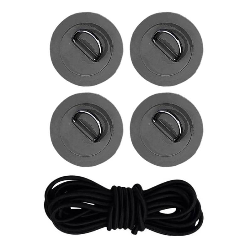 MCAOAL Mehrzweck PVC D Ringe Patches Zu Zubehör Für Aufblasbare Boote Und Kajaks Mit Ankerbindungen Sind Die Sicherung Der Tethering von MCAOAL