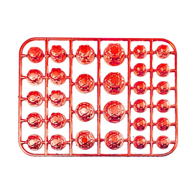 MCAOAL Motorradschrauben Bedecken 30-pcs Motorradschrauben Mit Motorradschrauben 5 Größe 13mm-21 5 Mm Motorradschraubenschreibe Deckung Dekoration von MCAOAL