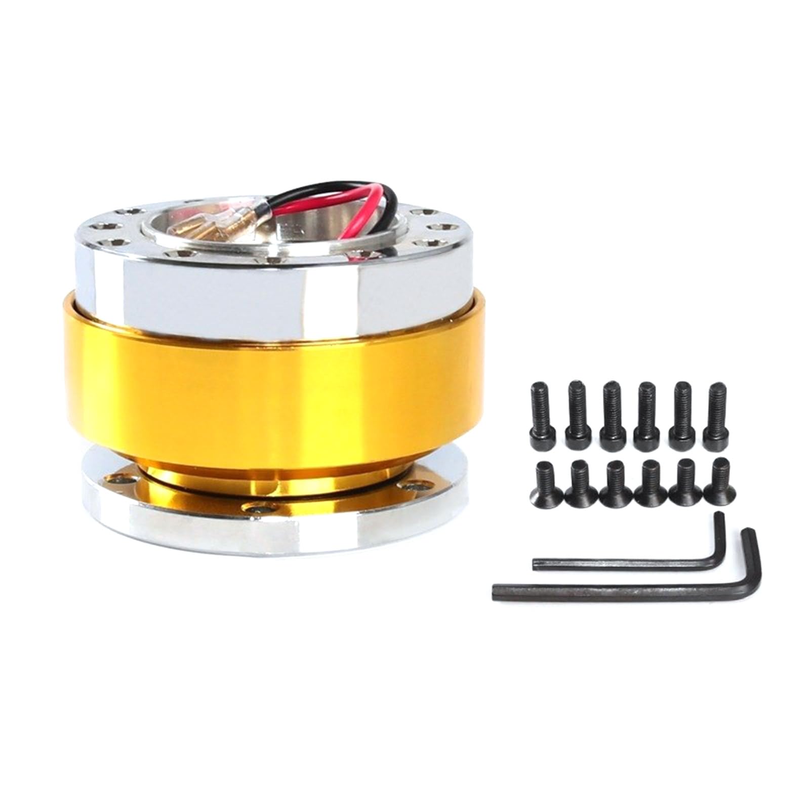MCAOAL Motorsport Fast Release Lenkradscheibe Mechanismus Aluminiumadapterzubehör Für Verschiedene Modelle Easy InstallStion MCAOAL Motorsport Fast Release Lenkradscheibe Mechanismus Aluminiumadapterzubehör Für Verschiedene Modelle Easy InstallStion von MCAOAL
