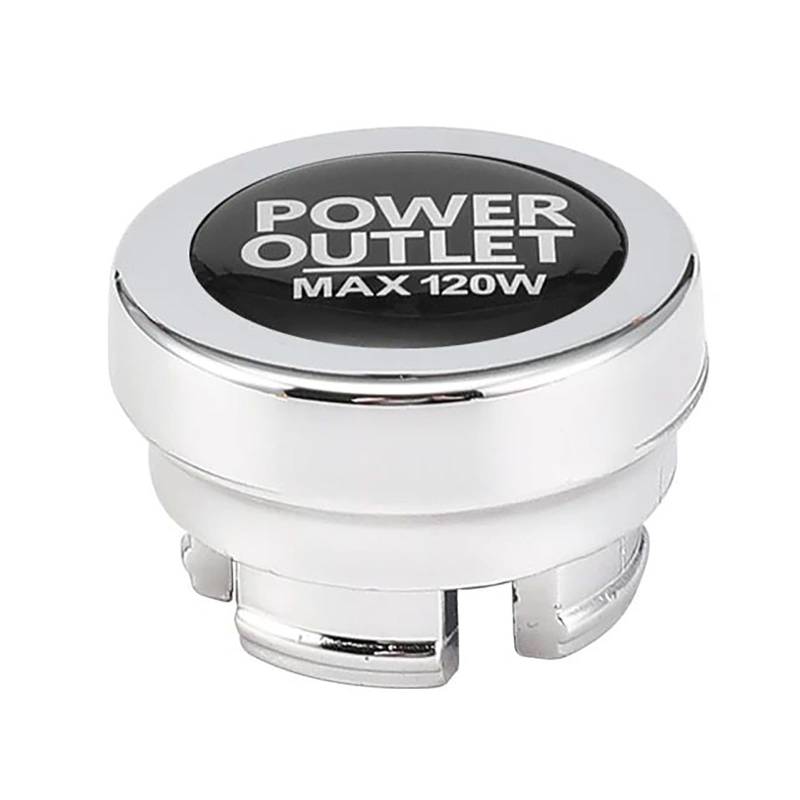MCAOAL Power Socket Plug Covers Hohlkappen Auto Leichter Auslass Deckt Staubdichte Steckerkappen Automatische Innenzubehör von MCAOAL