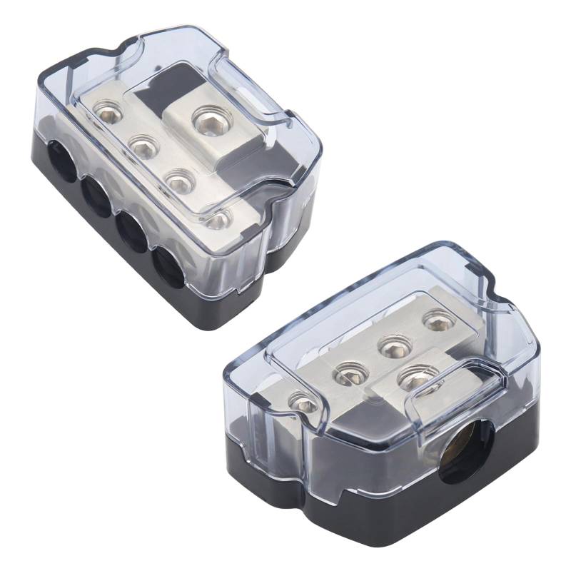 MCAOAL Professional Power Distributor Block Liring Junction Box Für Auto Soundfrequenzsysteme Mit Einfachem Installationstool Angepasst von MCAOAL