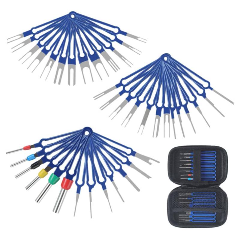 MCAOAL Professionelle Drahtanschlüsse Ejector Extractor Set Auto Pin Release Pullerentfernungsinstrument Zur Demontage Der Anschlüsse von MCAOAL