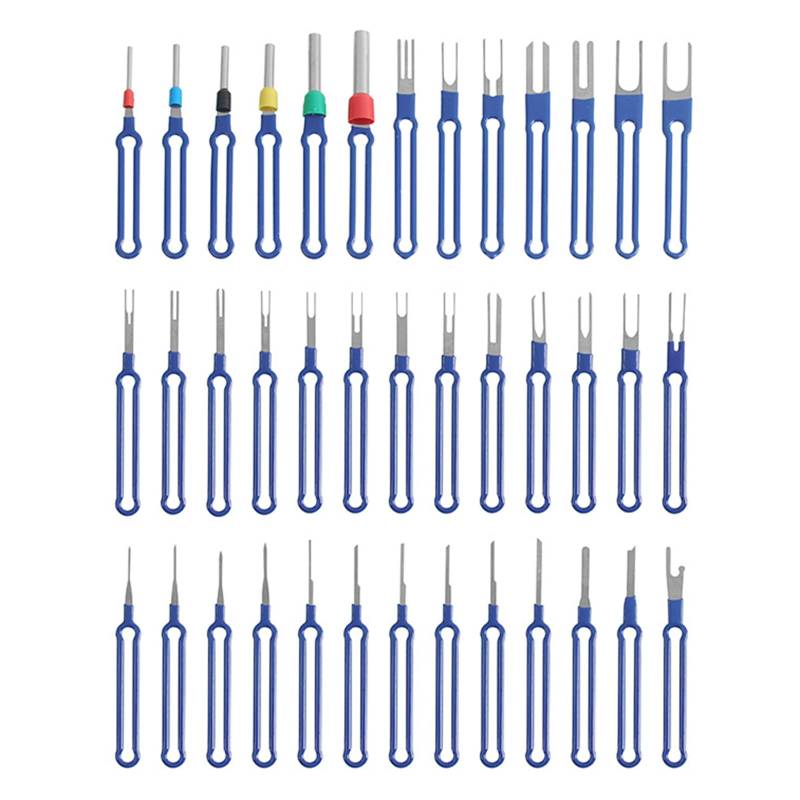 MCAOAL Professionelle Drahtanschlüsse Ejector Extractor Set Auto Pin Release Pullerentfernungsinstrument Zur Demontage Der Anschlüsse von MCAOAL