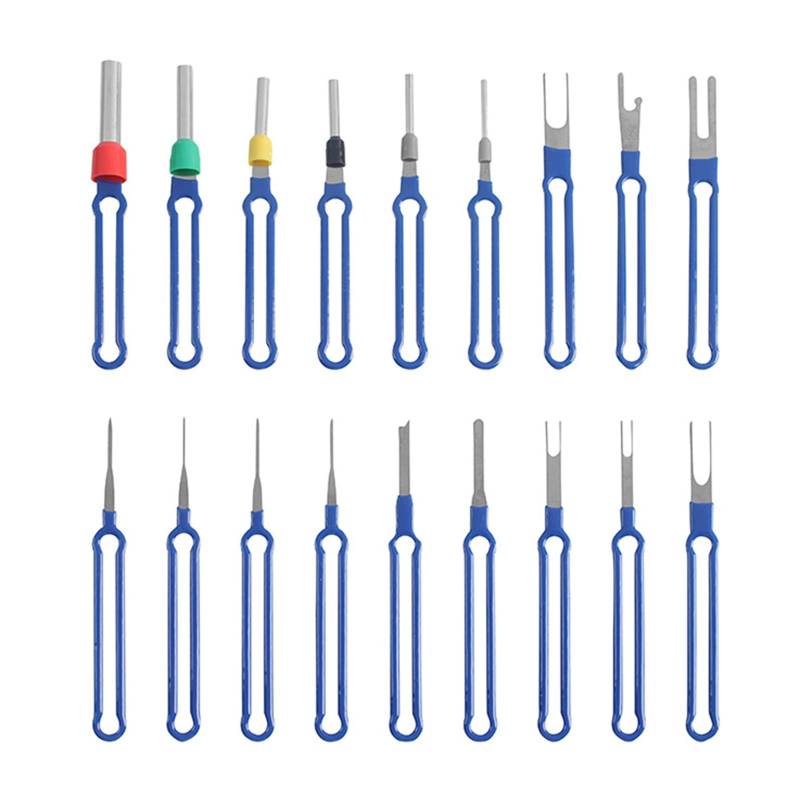 MCAOAL Professionelle Drahtanschlüsse Ejector Extractor Set Auto Pin Release Pullerentfernungsinstrument Zur Demontage Der Anschlüsse von MCAOAL