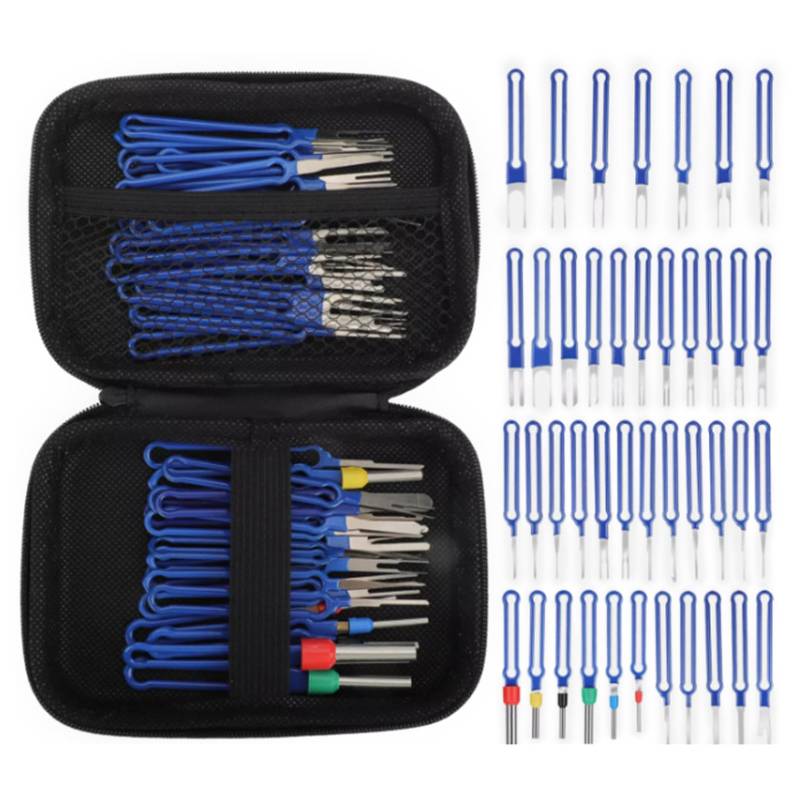 MCAOAL Professionelle Drahtanschlüsse Ejector Extractor Set Auto Pin Release Pullerentfernungsinstrument Zur Demontage Der Anschlüsse von MCAOAL