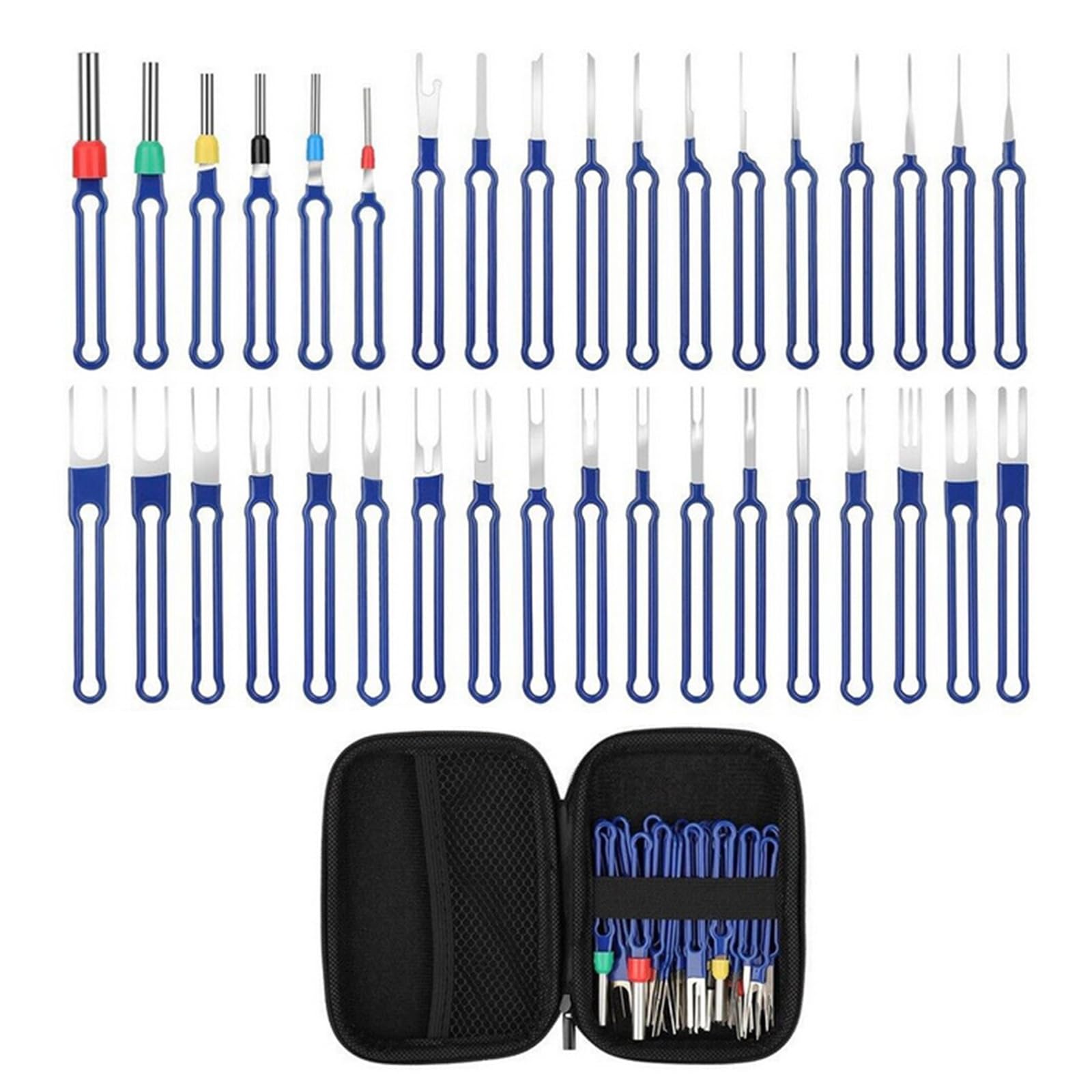MCAOAL Professionelle Drahtanschlüsse Ejector Extractor Set Auto Pin Release Pullerentfernungsinstrument Zur Demontage Der Anschlüsse von MCAOAL
