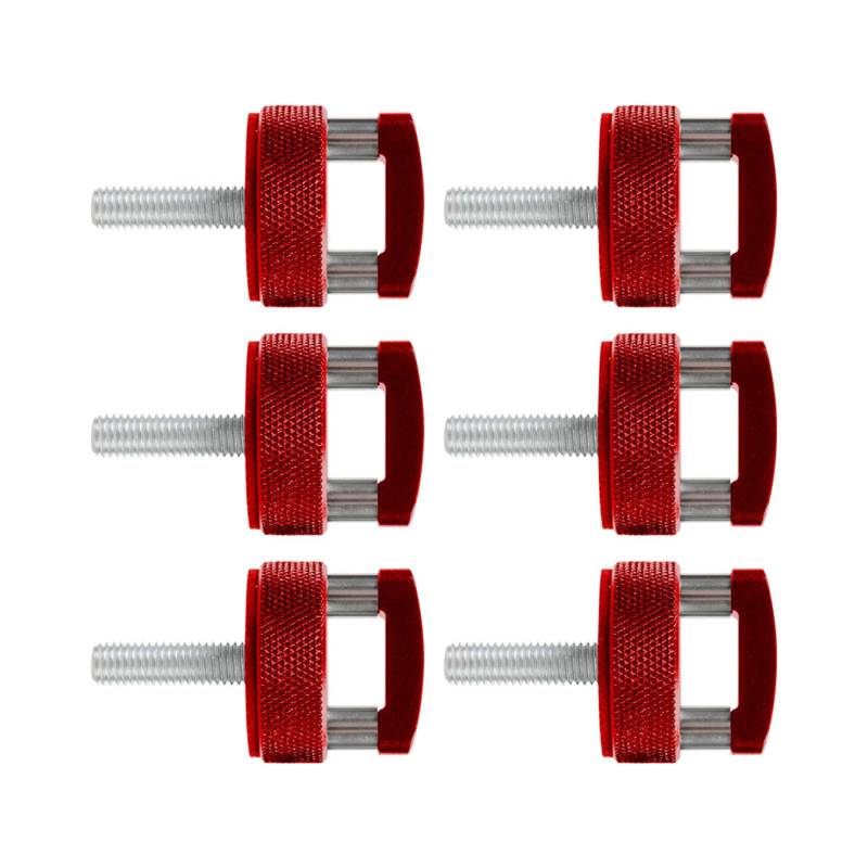 MCAOAL Rostproofes Aluminium Mit Hoher Haltbarkeit Mit Harten Top Befestigungsschrauben Mit Eingebauten D Ringen Die Für Sichere Und Rostbeständige Geeignet Sind von MCAOAL