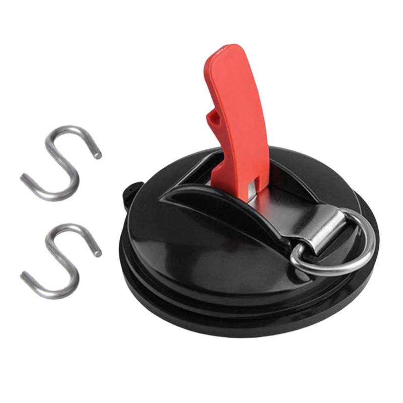 MCAOAL Saugnapfbecher Kleiderbügel Systeme Für Campingausrüstungsbefestigung Multifunktional Car Home Organization Secure Tent Setup von MCAOAL