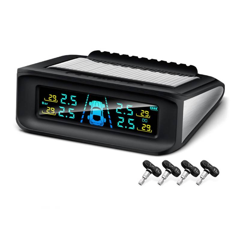 MCAOAL Systeme Für Drahtlose Reifendrucküberwachung Für LKW Reifendrucküberwachungssysteme 0-87PSI TPMS Digitale Anzeige von MCAOAL