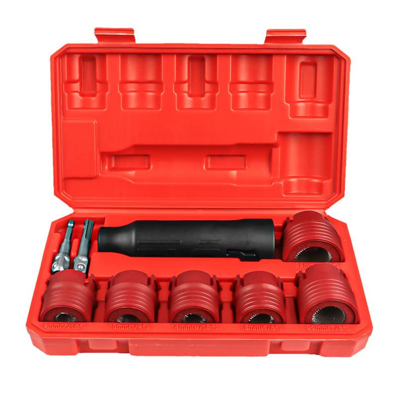MCAOAL Upgrades Automotive Wheel Belsen Entleger Werkzeug Set Umfassen Adapter Und Konvertierungskügelchen 9PCs Für Die Multifunktionsreinigung von MCAOAL
