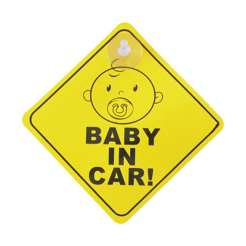 MCAOAL Upgrades Baby Auf Brettern Autoaufkleber Gelb Und Langlebiges Fahrzeugaufkleber Wasserdichtes Autoaufkleber Nicht Magnetisches Babyzeichen von MCAOAL