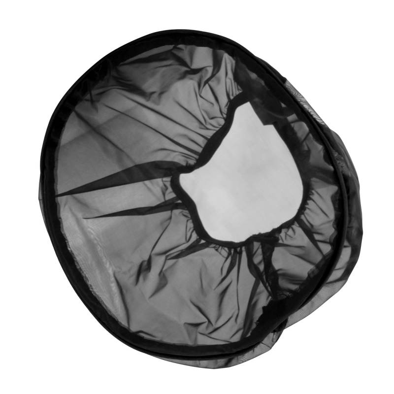 Motorradluftfilter Schwerer Entlüftungsregen Schwarz Schutzabdeckung Luftluftreiniger Staubabdeckung 16x11cm von MCAOAL