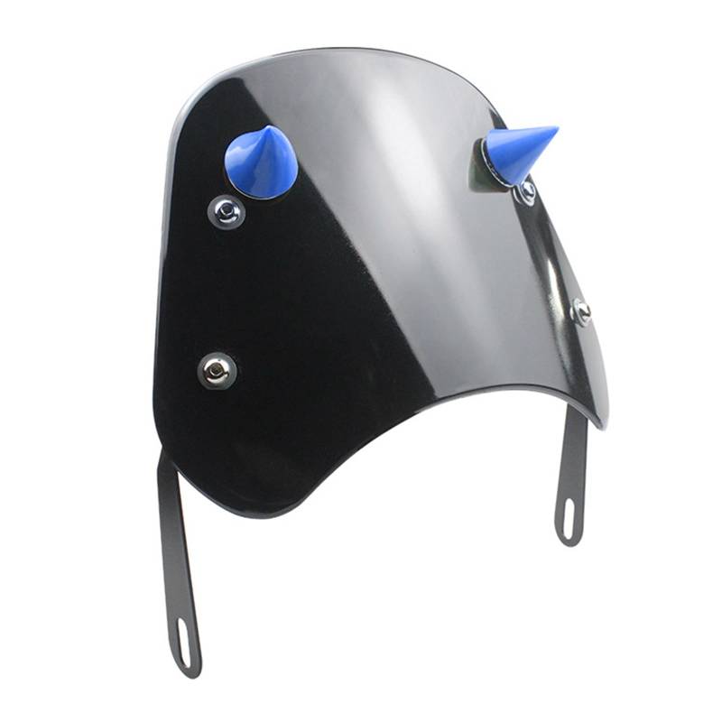 Vordere Windschutzscheiben Windschutzscheibe Easy Installation Winde Deflector Windschutzscheibe Mit Hornmotorbik von MCAOAL