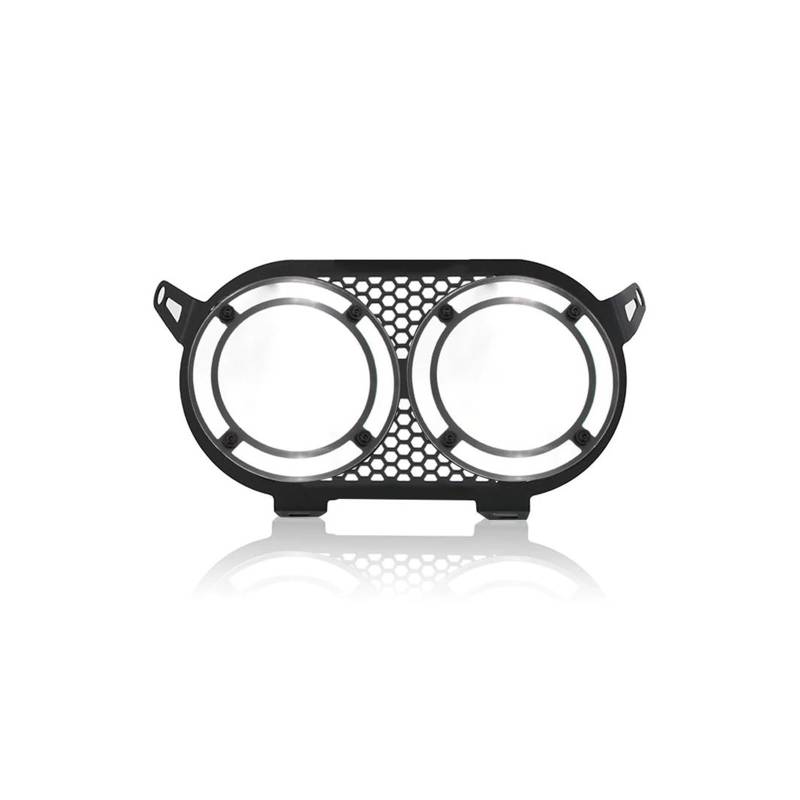 MCBEAN Ducati DesertX 2022-2023 Motorrad Scheinwerferschutz, Schutzfunktion, LED, Grau, Schutz, Motorradzubehör von McbeAn