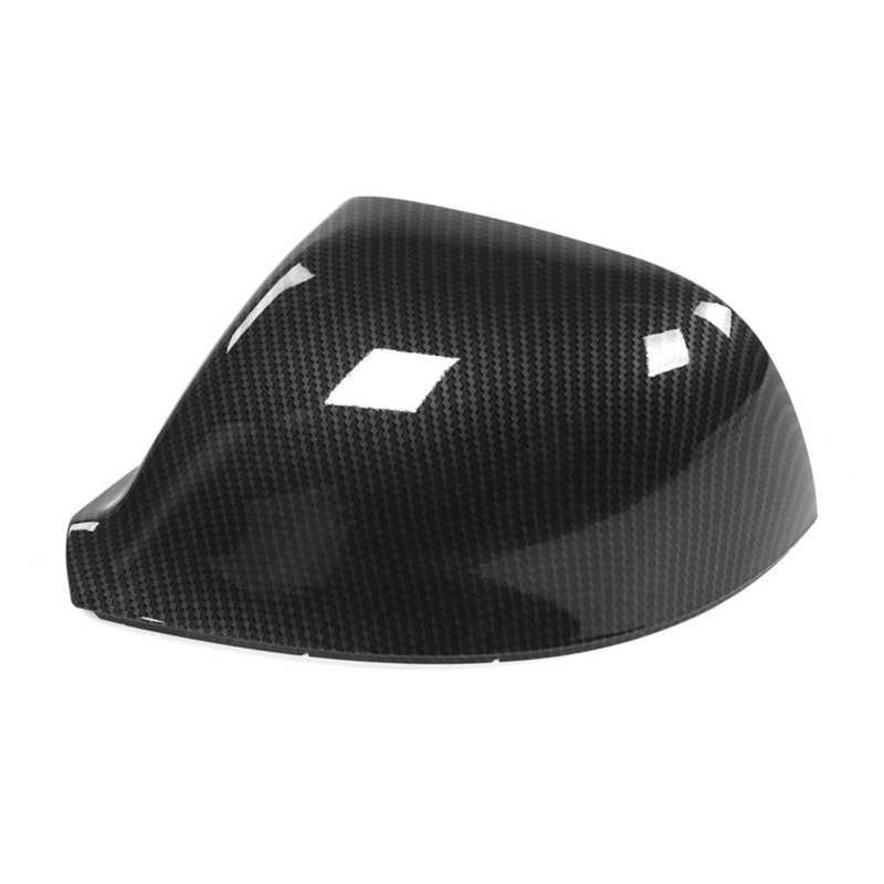 Rückspiegelgehäuse Für VW Für Transporter T5 / T 5,1 / T6 Carbon Faser Stil Rückspiegel Abdeckung Kappe Gehäuse Links Rechte Seite Auto Auto Zubehör Auto Spiegelkappen (Color : Right) von McbeAn