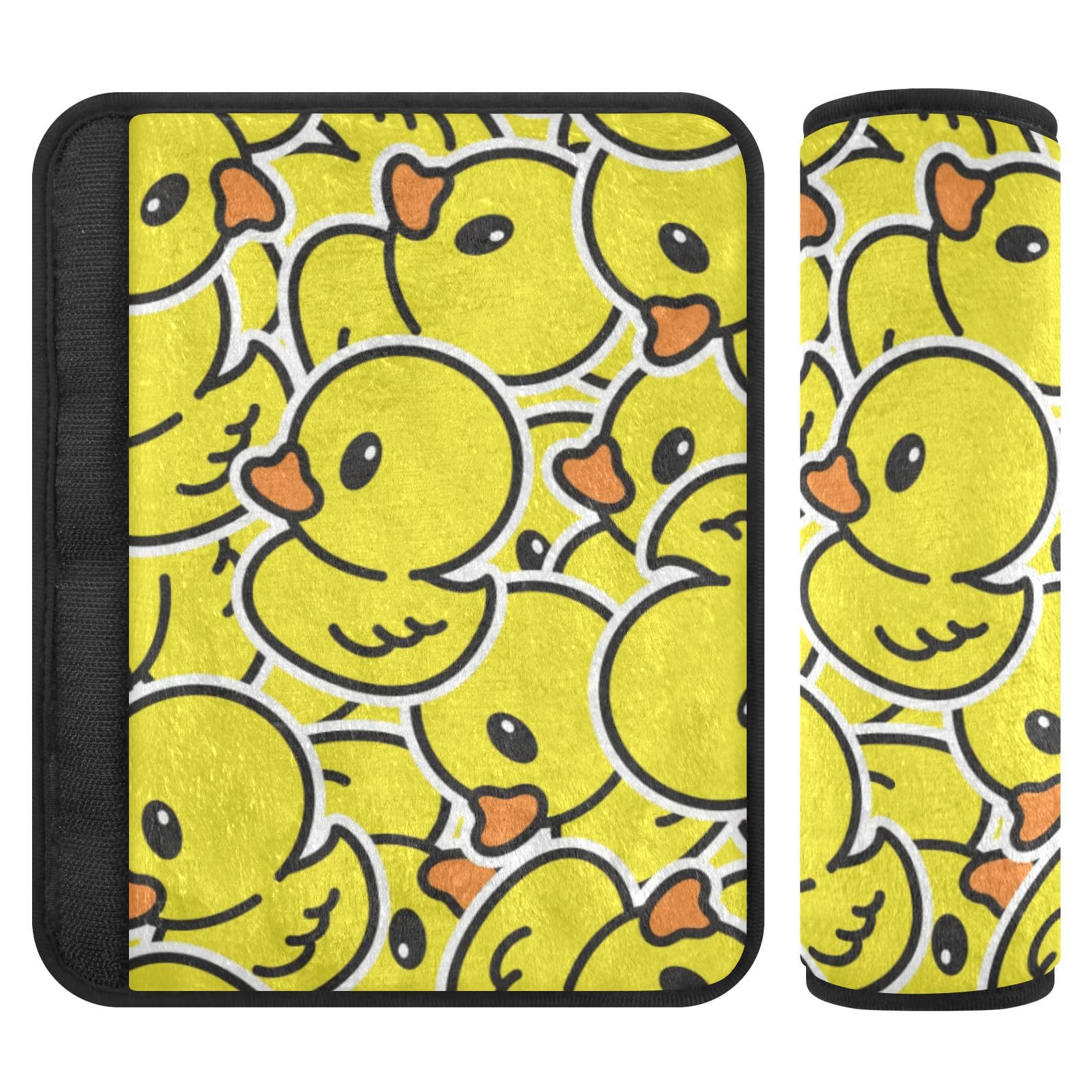MCHIVER Ente Auto Sicherheitsgurt Bezug für Erwachsene Jungen Mädchen Weiche Sitzgurte Schulterpolster 2 Stück Auto Sicherheitsgurt Kissen 16,5 x 16,5 cm MCHIVER Ente Auto Sicherheitsgurt Bezug für Erwachsene Jungen Mädchen Weiche Sitzgurte Schulterpolster 2 Stück Auto Sicherheitsgurt Kissen 16,5 x 16,5 cm von MCHIVER