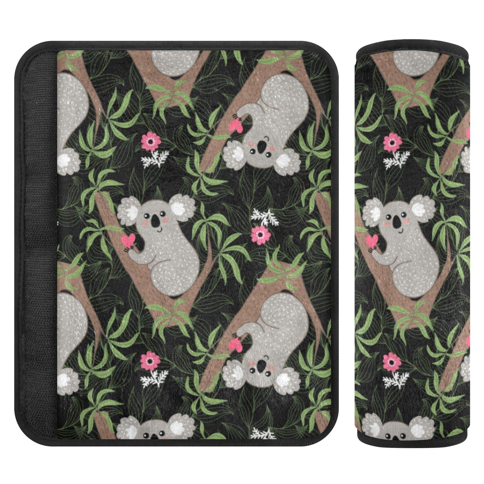 MCHIVER Koala Herz Auto Sicherheitsgurt Schulterpolster 2 Stück Sicherheitsgurt Bezüge für Kinder Erwachsene Baby Auto Sicherheitsgurt Kissen Schutz 25,4 x 19,6 cm MCHIVER Koala Herz Auto Sicherheitsgurt Schulterpolster 2 Stück Sicherheitsgurt Bezüge für Kinder Erwachsene Baby Auto Sicherheitsgurt Kissen Schutz 25,4 x 19,6 cm von MCHIVER