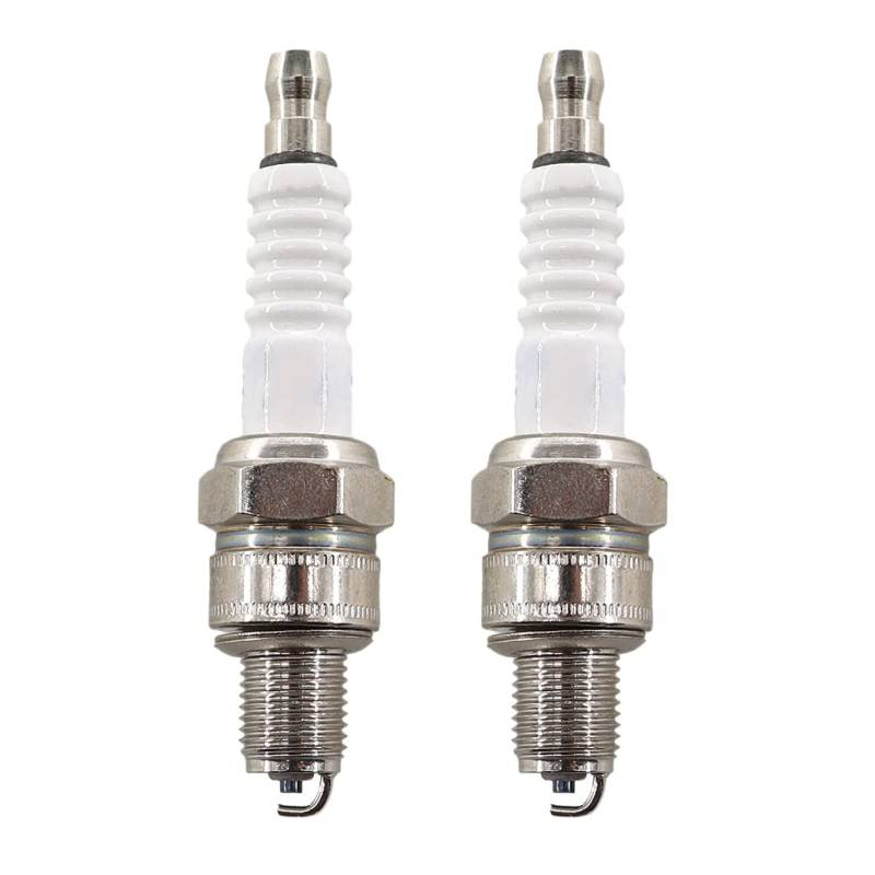 MCHNIC 2x Zündkerze A7TC für China 4-Takt Roller Baotian Benzhou Flex-Tech Rex GY6 50cc - 150cc ATV Dirtbike Go Kart Moped Ersetzt A7RTC CR7HSA 4549 C7HSA 4629 von MCHNIC