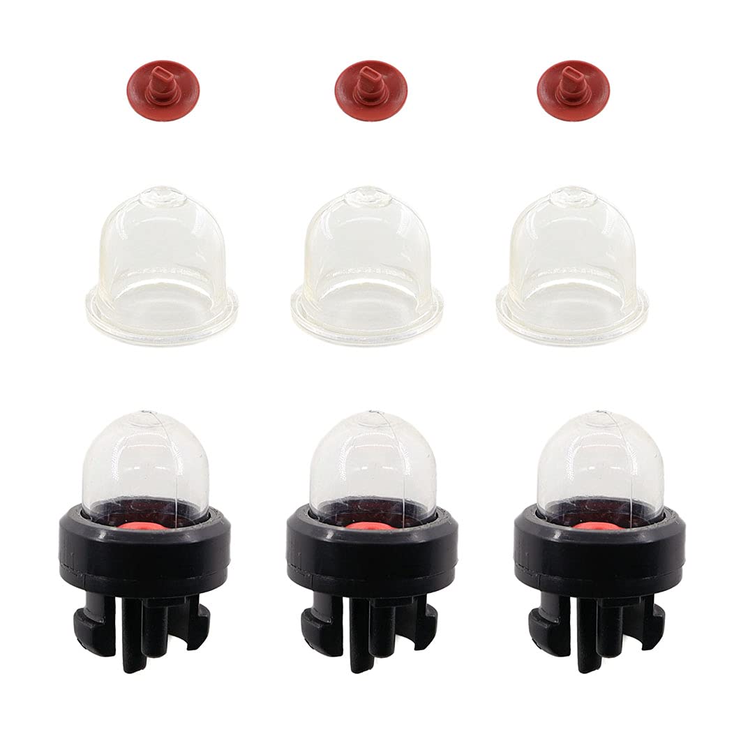 MCHNIC 3x Primer Pumpe Kraftstoffpumpe Primerkolben 22mm Primer für Stihl FS38 FS40 FS45 FS50 FS55 FS75 FS80 FS85 Kettensägen Motorsense Rasenmäher Freischneider Ryobi McCulloch Husqvarna MCHNIC 3x Primer Pumpe Kraftstoffpumpe Primerkolben 22mm Primer für Stihl FS38 FS40 FS45 FS50 FS55 FS75 FS80 FS85 Kettensägen Motorsense Rasenmäher Freischneider Ryobi McCulloch Husqvarna von MCHNIC