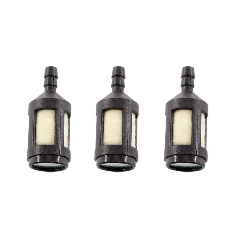 MCHNIC 3x Universal Benzinfilter Kraftstofffilter für Kettensäge Stihl Dolmar Husqvarna Homelite McCulloch Solo usw. von MCHNIC