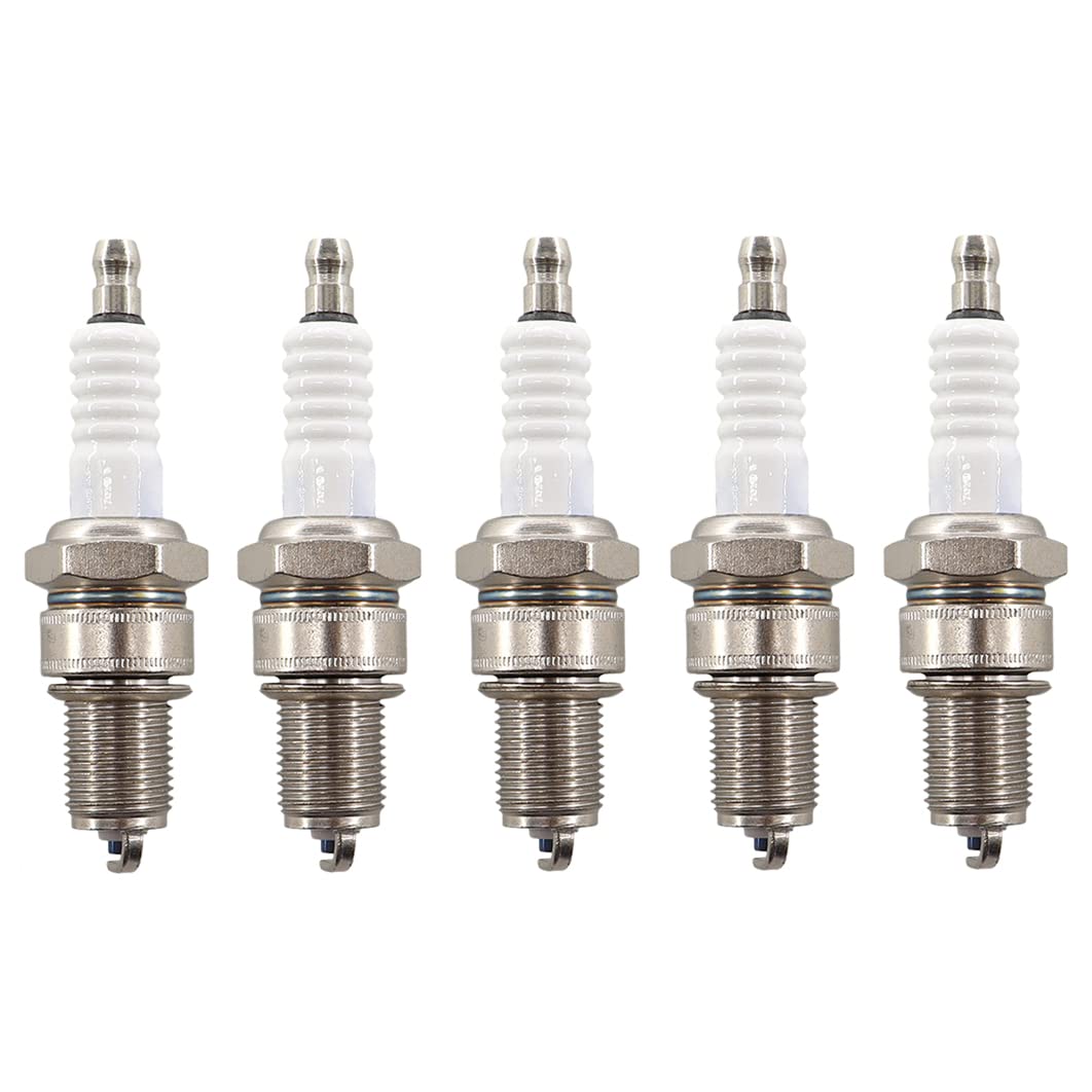 MCHNIC 5x Zündkerze ersetzt für F6TC F7TC F7RTC LR17YC BP6ES RC12YC N9YC W7DC für Hecht Einhell Fuxtec Brast Scheppach Rasenmäher Rasentraktoren Generator usw. MCHNIC 5x Zündkerze ersetzt für F6TC F7TC F7RTC LR17YC BP6ES RC12YC N9YC W7DC für Hecht Einhell Fuxtec Brast Scheppach Rasenmäher Rasentraktoren Generator usw. von MCHNIC