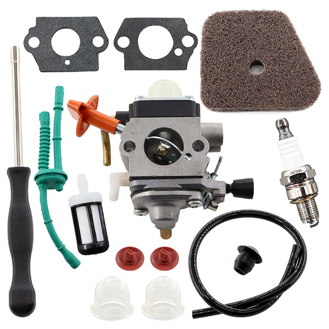 MCHNIC Vergaser mit Luftfilter Zündkerze Schraubendreher für Sthil FS 87 FS 90 FS 100 FS 110 FS 130 HL95 HL100 HT100 HT101 KM90 KM100 KM110 SP90 Fadentrimmer Ersetzt 4180 120 0604 MCHNIC Vergaser mit Luftfilter Zündkerze Schraubendreher für Sthil FS 87 FS 90 FS 100 FS 110 FS 130 HL95 HL100 HT100 HT101 KM90 KM100 KM110 SP90 Fadentrimmer Ersetzt 4180 120 0604 von MCHNIC