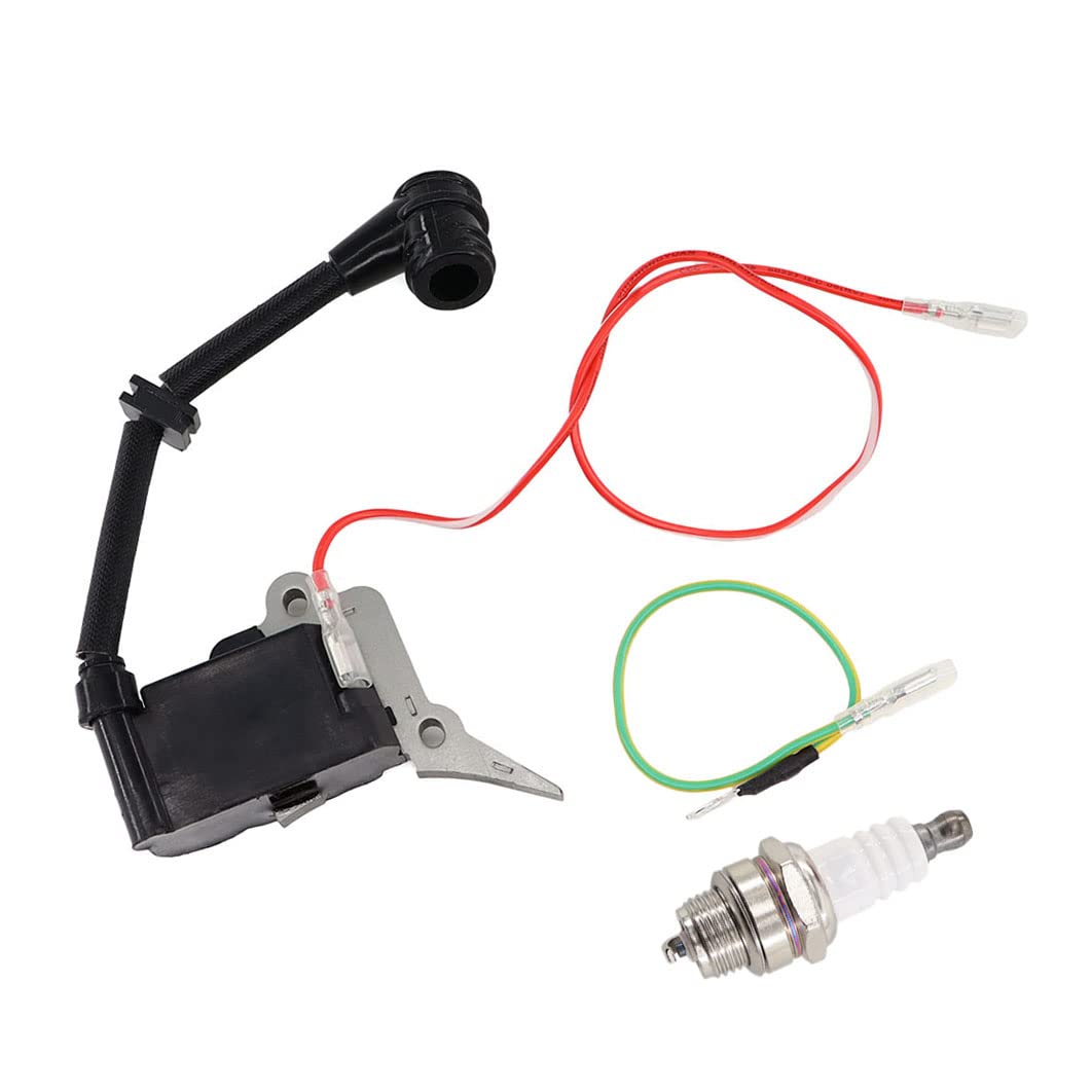 MCHNIC Zündspule Zündkerze für 2500 25cc Kettensäge für Berlan Fuxtec Plantiflex Roxon Scion Silex Timberpro Timbertech Varan Viron AL-KO 2625TSB 2625T Hyundai HEL25 MCHNIC Zündspule Zündkerze für 2500 25cc Kettensäge für Berlan Fuxtec Plantiflex Roxon Scion Silex Timberpro Timbertech Varan Viron AL-KO 2625TSB 2625T Hyundai HEL25 von MCHNIC