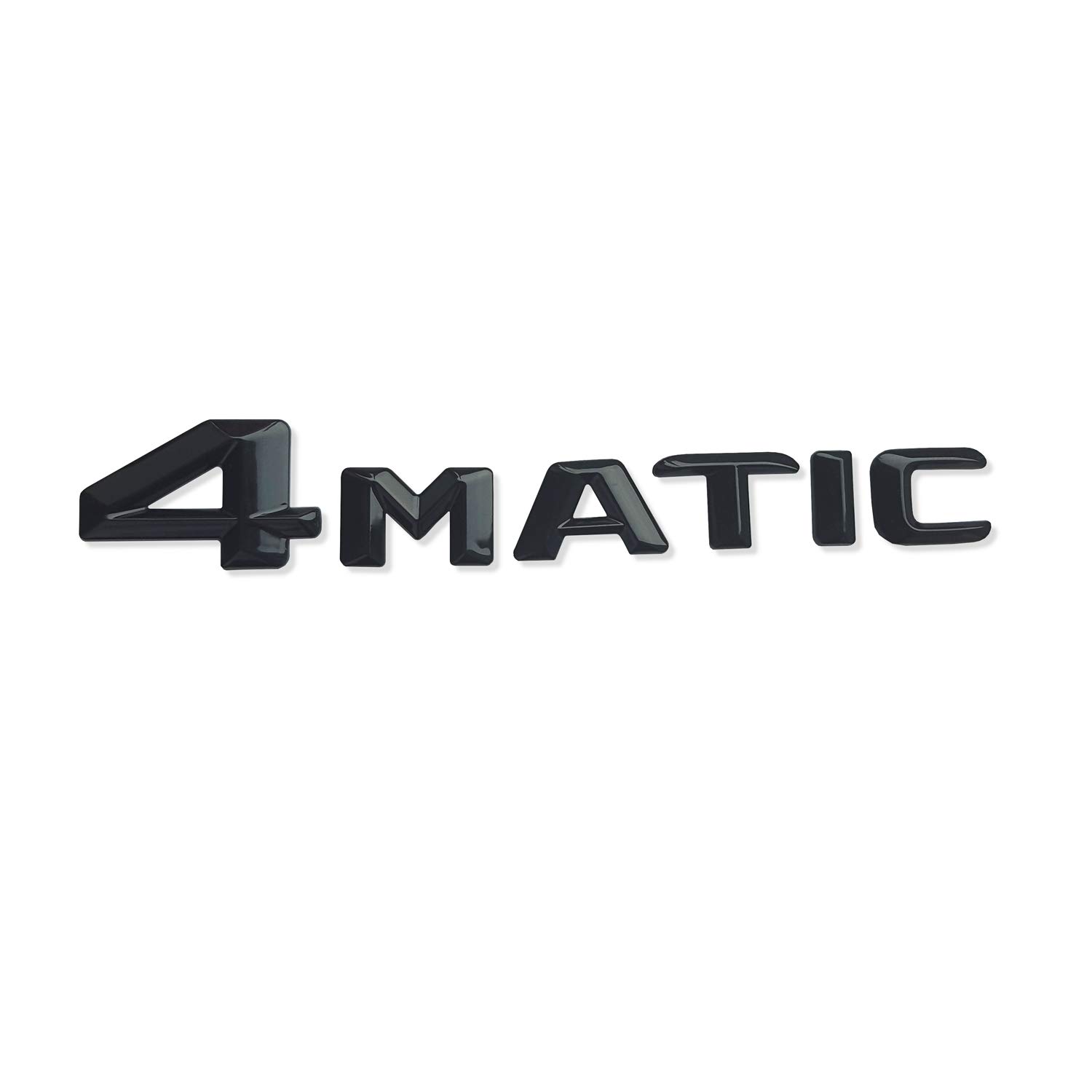 MCK Auto - 4Matic schwarz glänzend Kofferraum Logo hinten Abzeichen Emblem Tuning Modifikation von MCK Auto