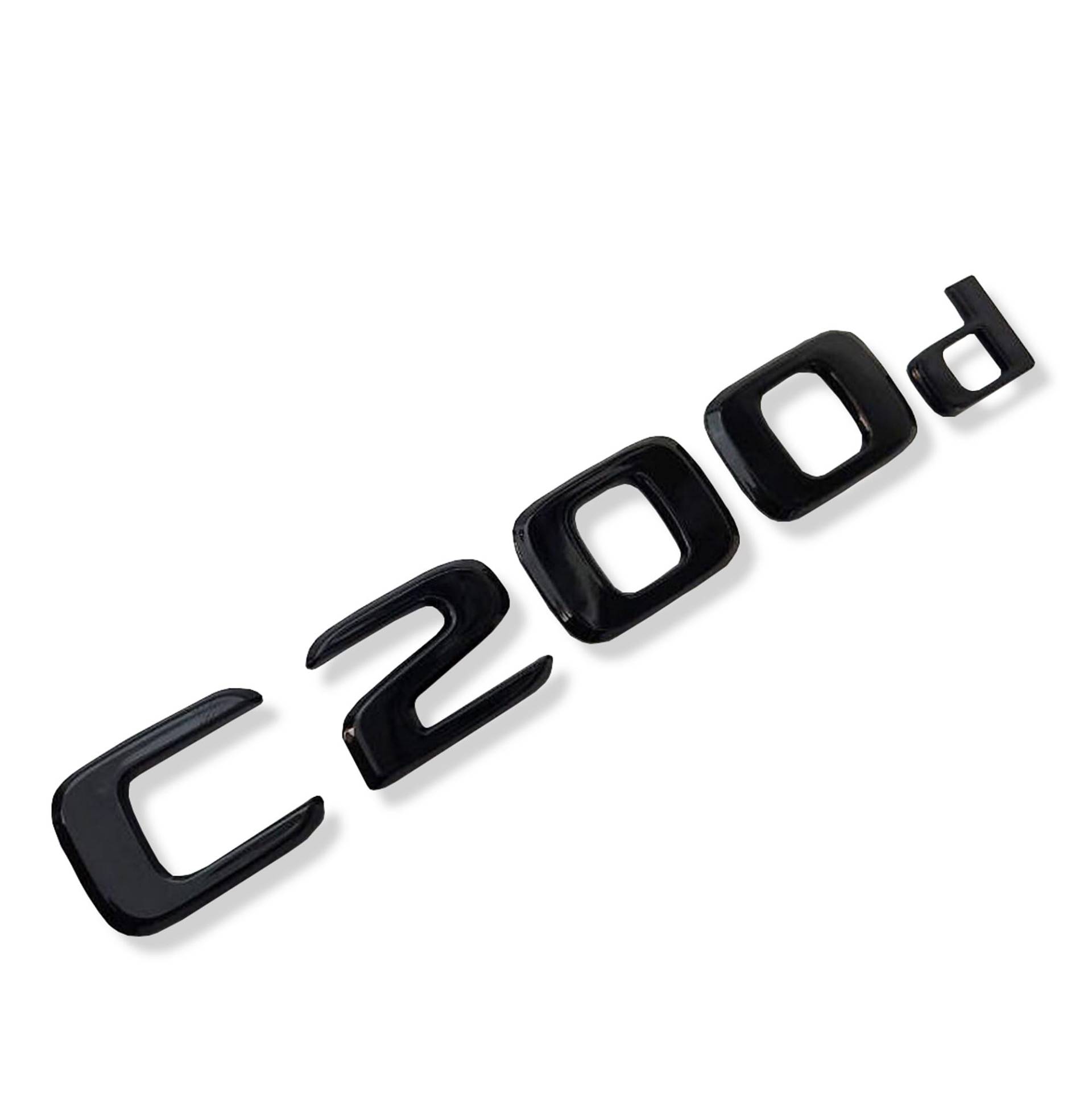 MCK Auto - C200d Schwarz glänzend vorne hinten Kotflügel Schwarz Abzeichen Logo Stiefel Emblem Aufkleber Tuning MCK Auto - C200d Schwarz glänzend vorne hinten Kotflügel Schwarz Abzeichen Logo Stiefel Emblem Aufkleber Tuning von MCK Auto
