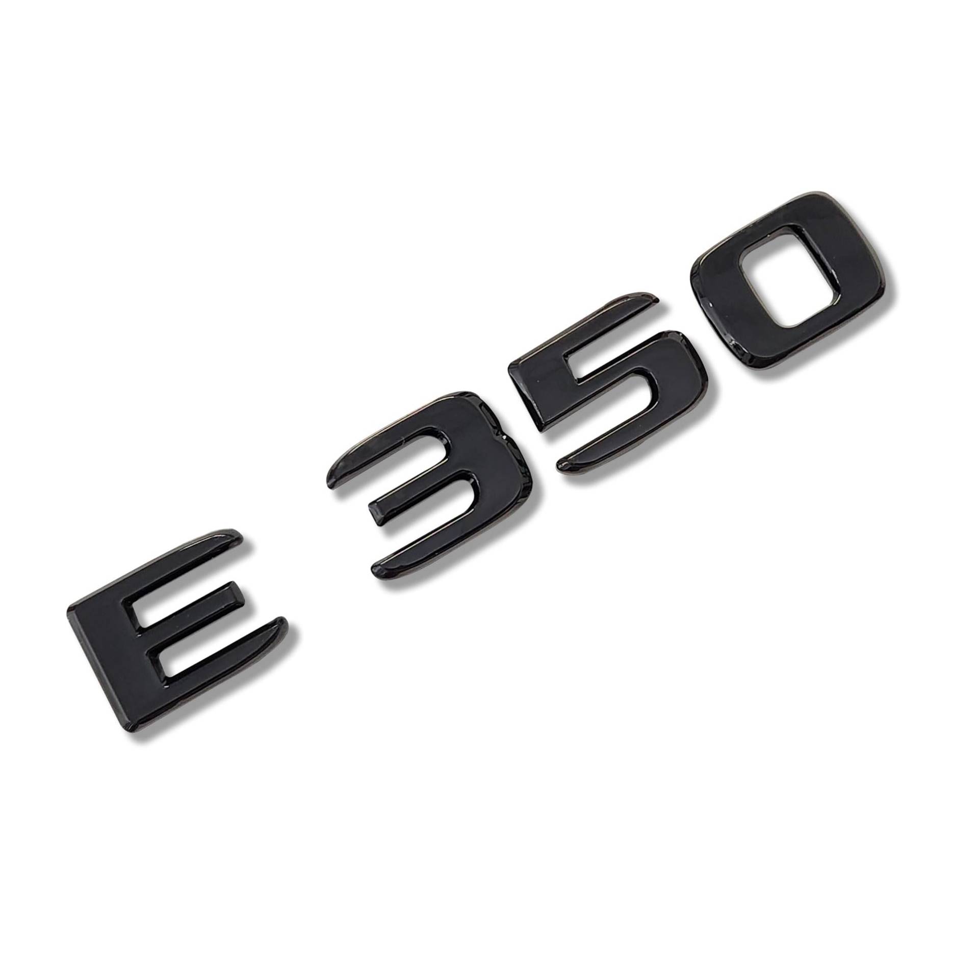 MCK Auto - E350 schwarz glänzend Heckklappe Logo hinten Emblem Tuning Modifikation HB8R2 MCK Auto - E350 schwarz glänzend Heckklappe Logo hinten Emblem Tuning Modifikation HB8R2 von MCK Auto