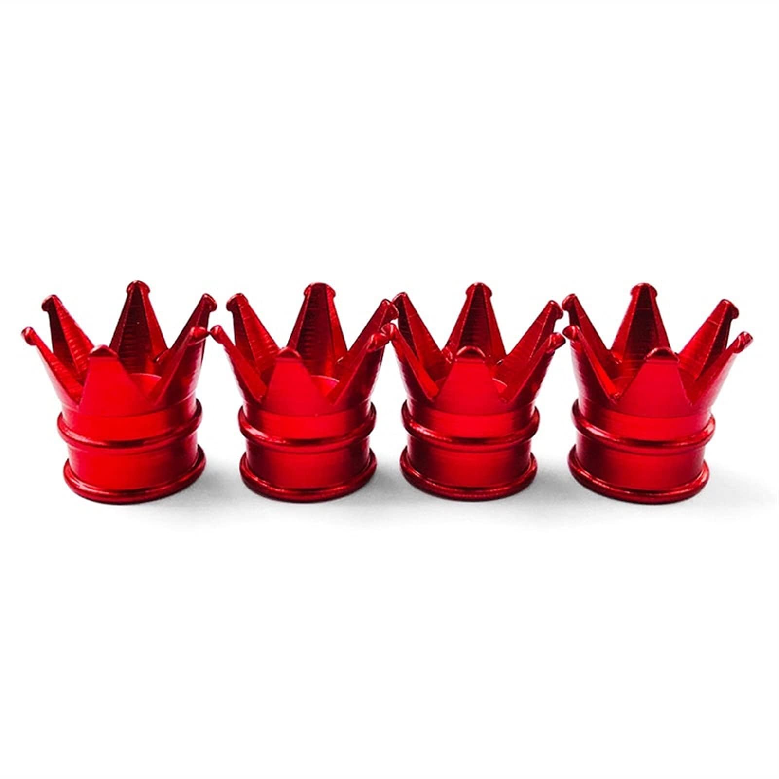 Ankommen Bunte Aluminium Krone Auto Reifen Ventil STEM Caps Reifen Luftstaubkappen LKW Fahrrad Rad Auto Ventilkappe,Rot Ankommen Bunte Aluminium Krone Auto Reifen Ventil STEM Caps Reifen Luftstaubkappen LKW Fahrrad Rad Auto Ventilkappe,Rot von MCLLDAO