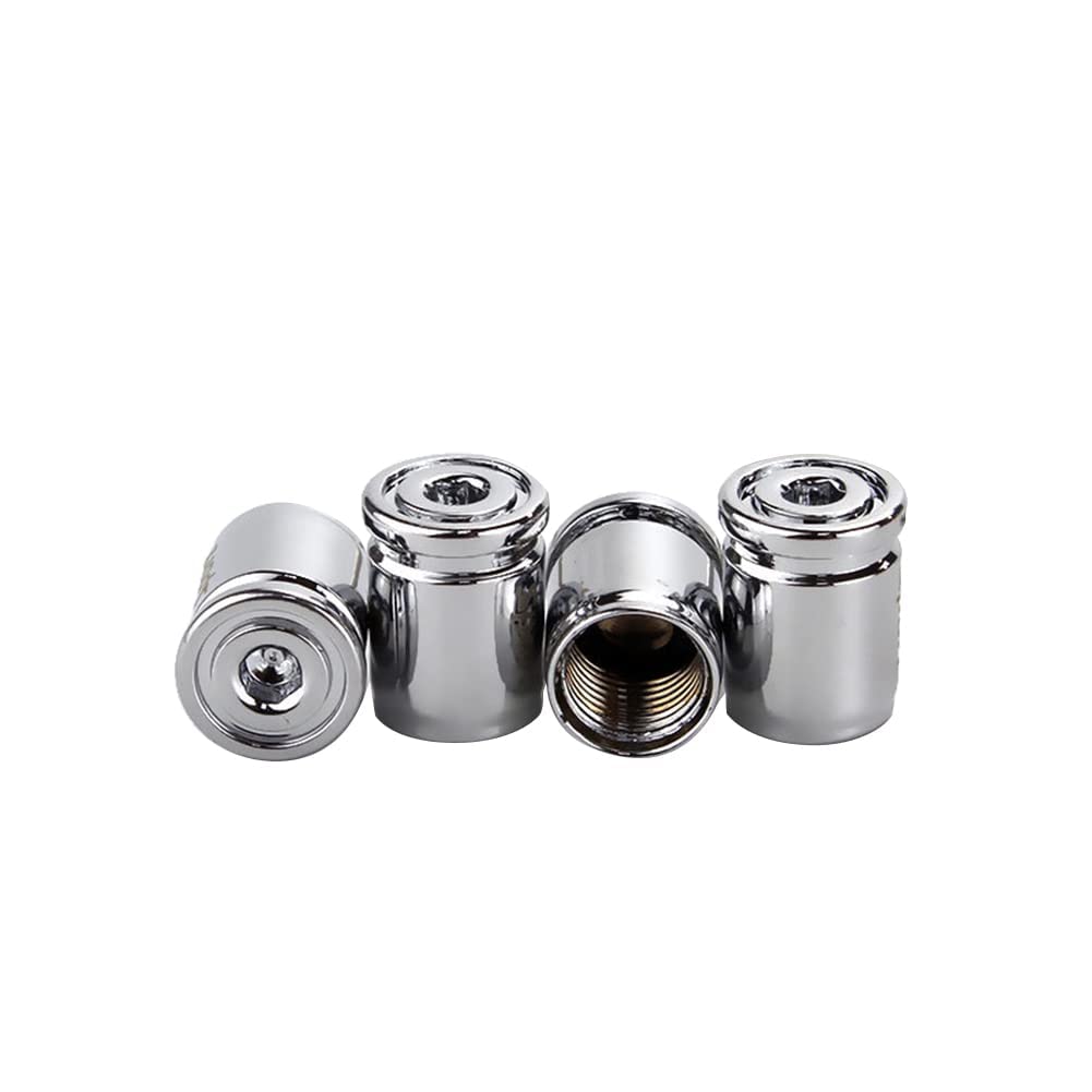Auto Reifen Luftventilkappen, Auto Ventilkappen Staubdichte Reifenkappe Universal Ventildeckel Automotive Wheel Anti-Diebstahl-Reifenventilkappe für Auto Truck Bike Motorrad Auto Reifen Luftventilkappen, Auto Ventilkappen Staubdichte Reifenkappe Universal Ventildeckel Automotive Wheel Anti-Diebstahl-Reifenventilkappe für Auto Truck Bike Motorrad von MCLLDAO