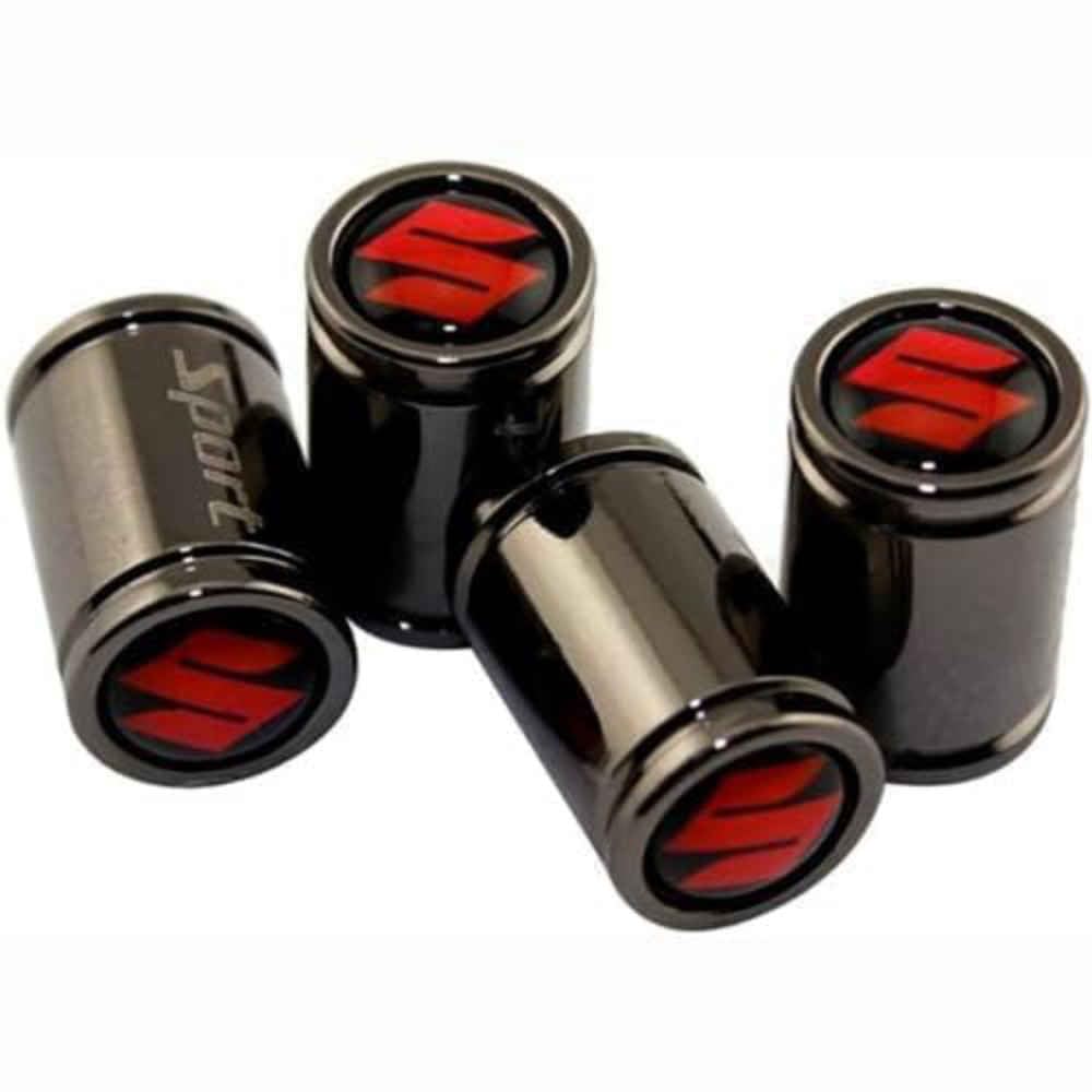 Auto Ventilkappen, für Suzuki Swift SX4 Cross Jimny Samurai Vitara Staub Diebstahlschutz Reifen Felgen Zubehör,D-normal Auto Ventilkappen, für Suzuki Swift SX4 Cross Jimny Samurai Vitara Staub Diebstahlschutz Reifen Felgen Zubehör,D-normal von MCLLDAO