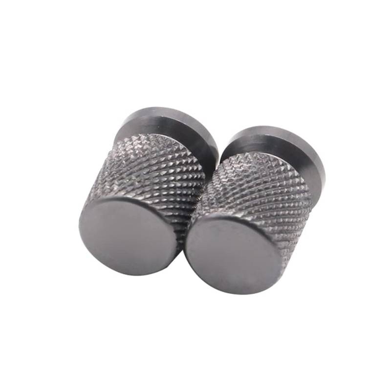 Auto Ventilkappen Abdeckung,Kompatibel für Motorrad CBR1000RR CBR650R CBR600RR Aluminium Staubdichte Ventildeckel Reifen Ventilkappen Ventilabdeckung Reifenventil Staubkappen,Grau von MCLLDAO