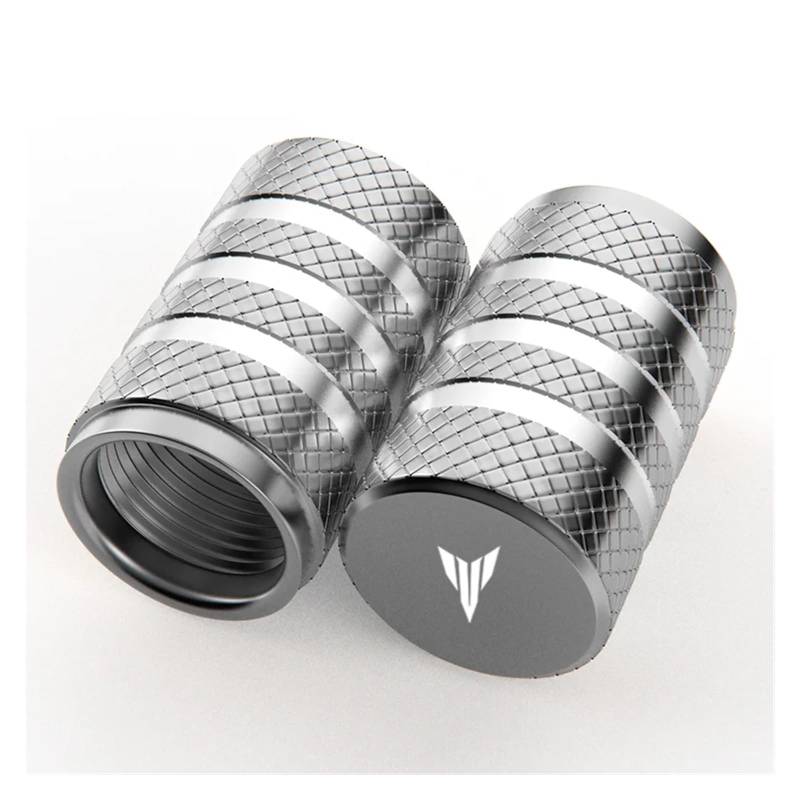 Kompatibel mit MT03 MT-03 MT 01 MT-07 FZ-07 MT10 MT09 MT15 MT25 MT125 Motorrad Rad Reifen Ventilkappen CNC Aluminium luftdichte Abdeckung,Titanium von MCLLDAO