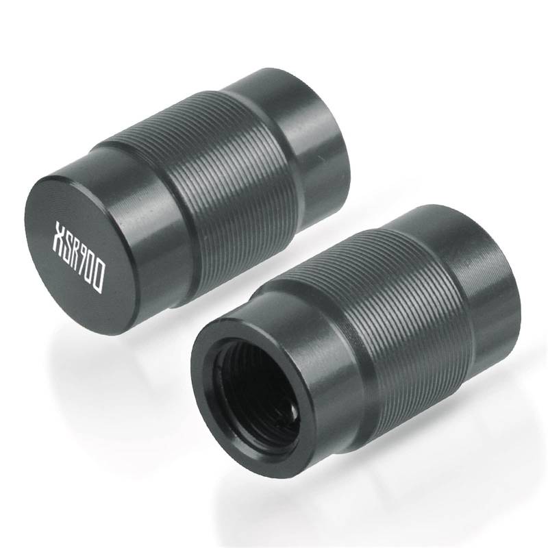 Luftventilkappen Für YH XSR 900 XSR900 ABS 2014 2015 2016 2017 2018 2019 2020 Motorrad Rad Reifen Ventilkappen CNC Luftdichte Abdeckungen,Grau von MCLLDAO